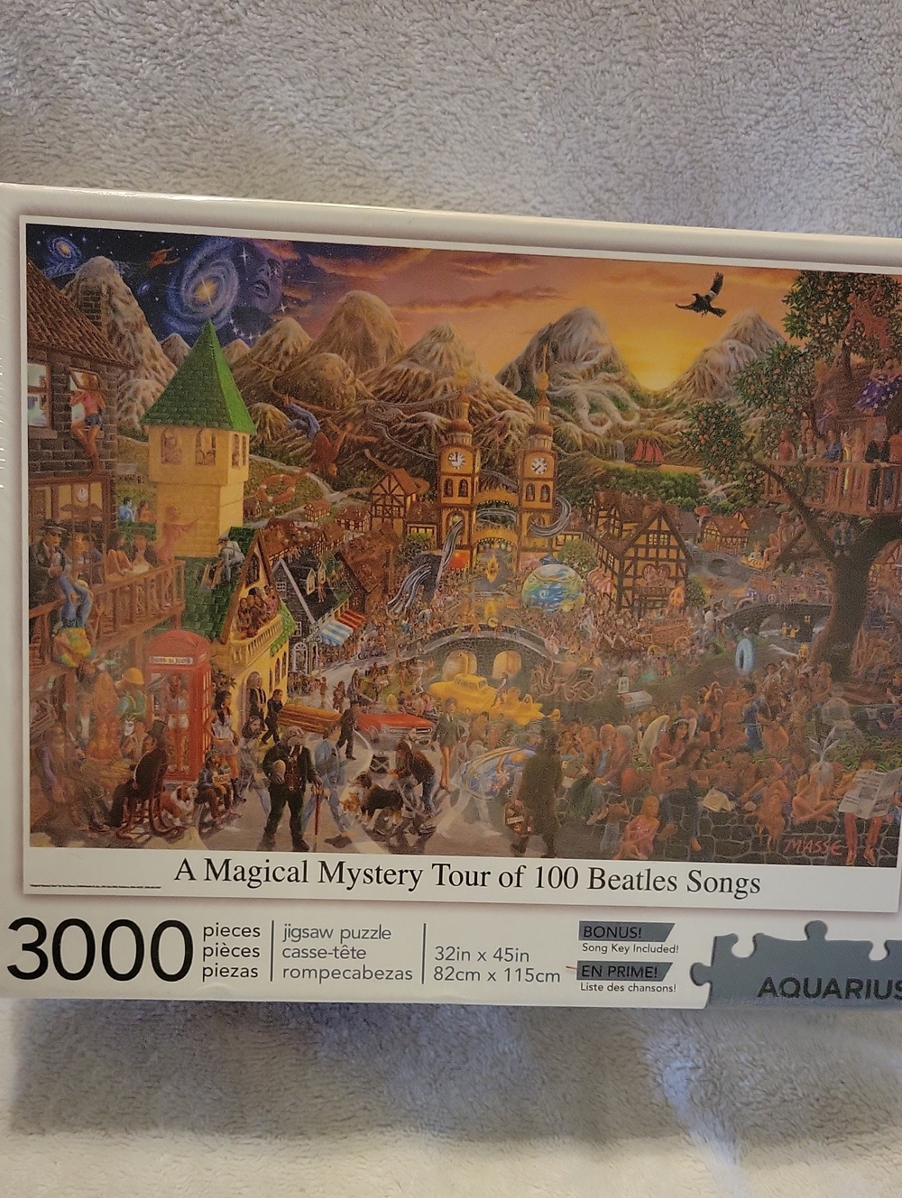 A Magical Mystery Tour Of 100 Beatles Songs 3000 Piece Puzzle
